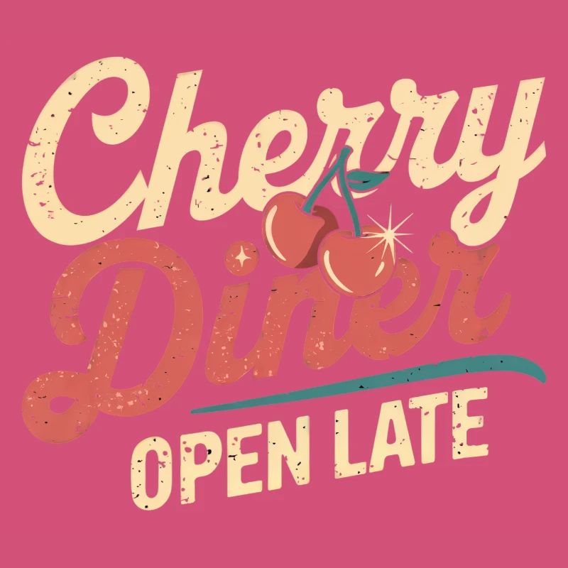 Cherry Diner – Retro Café Style