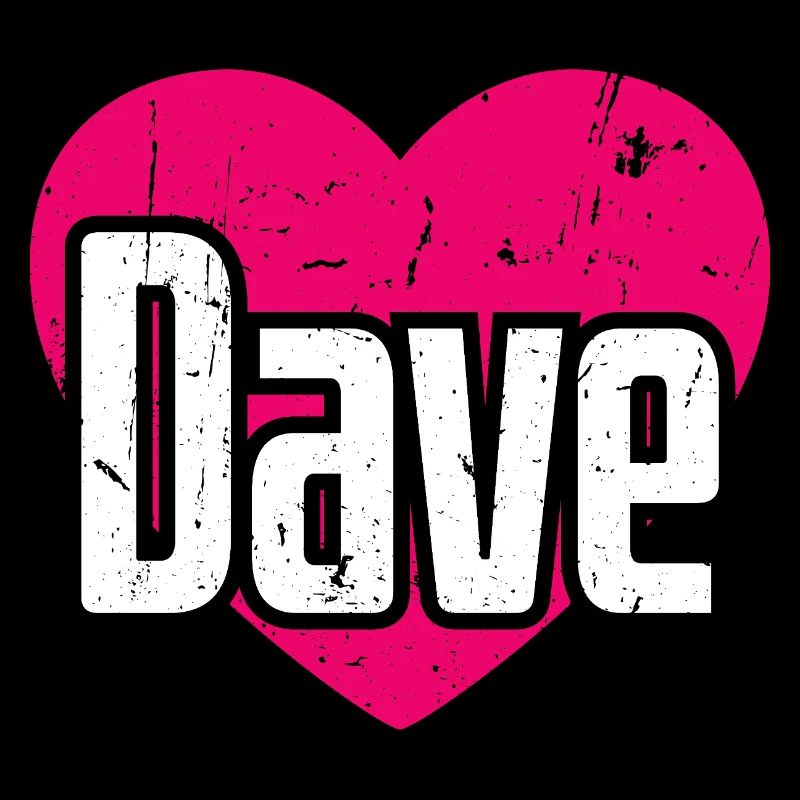 J’aime Dave Pink Heart J’aime Dave