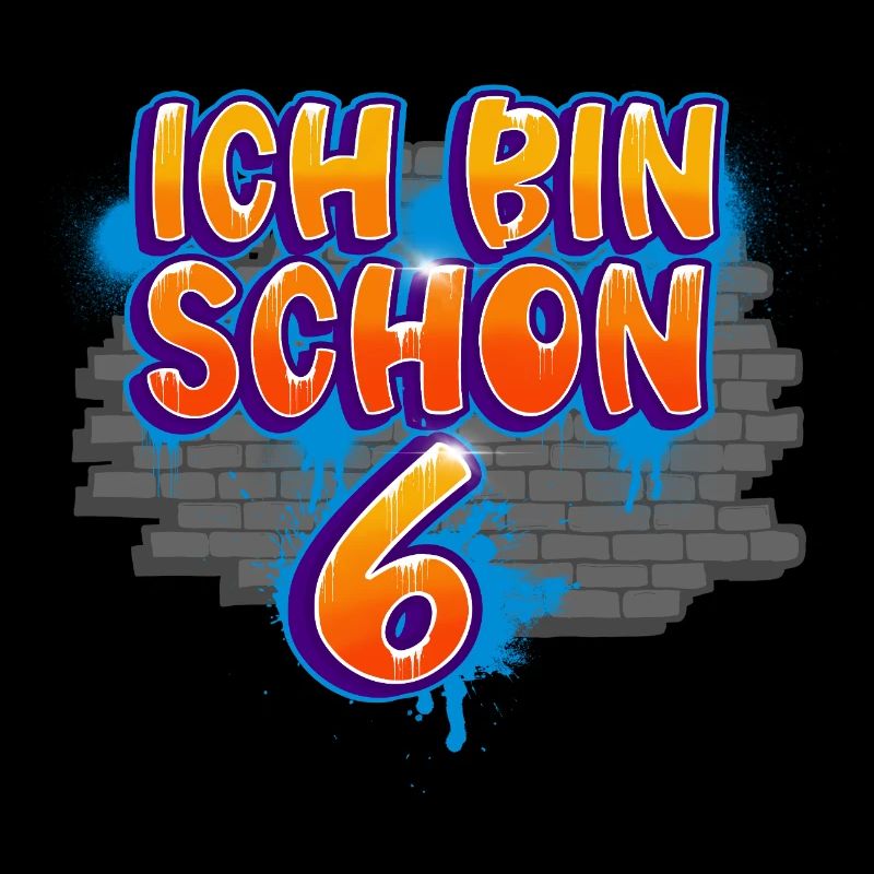 6th Birthday Graffiti