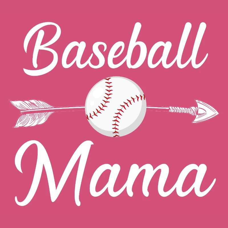 Baseball Mama Cute Mom Baseball Lover