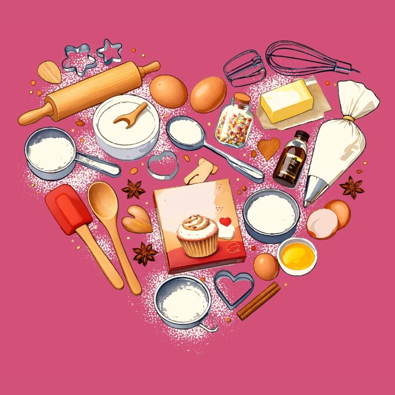 Baking Heart Shape Baking Utensils Hobby Baker