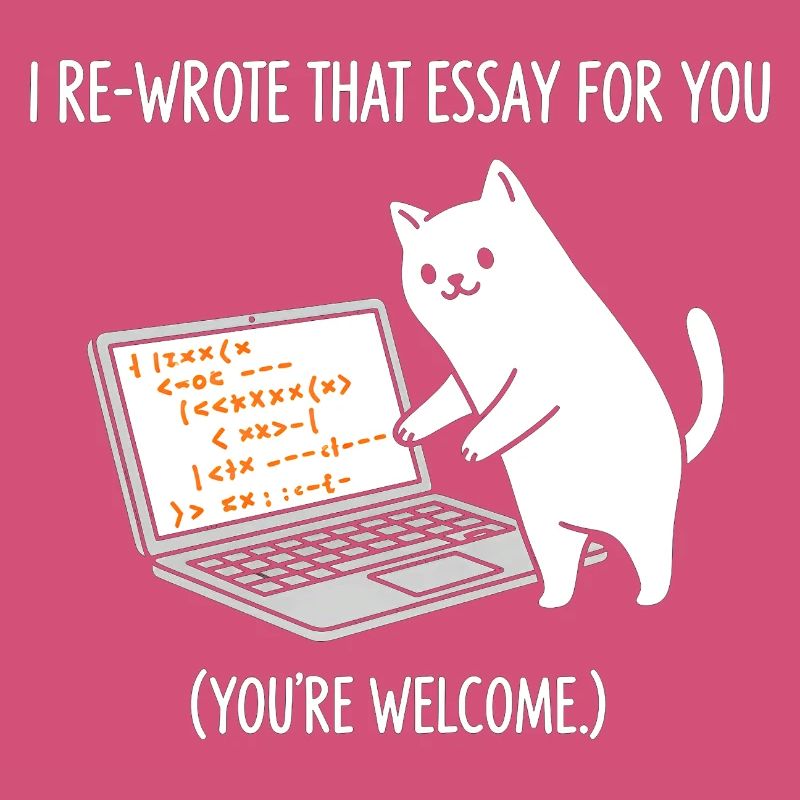 Code cat explains tasks