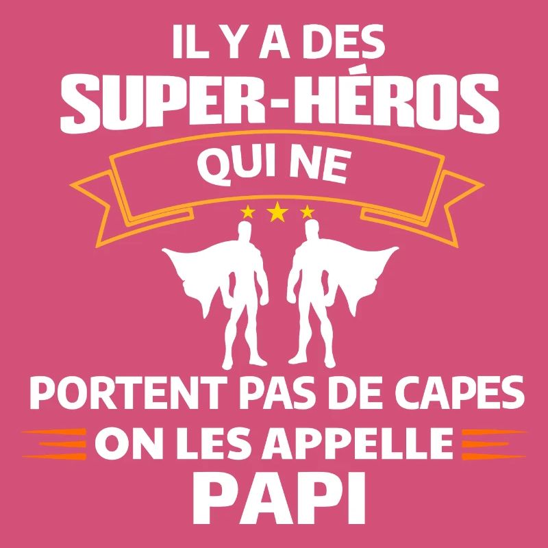 Super-Héros Papi Cadenas d'Amour