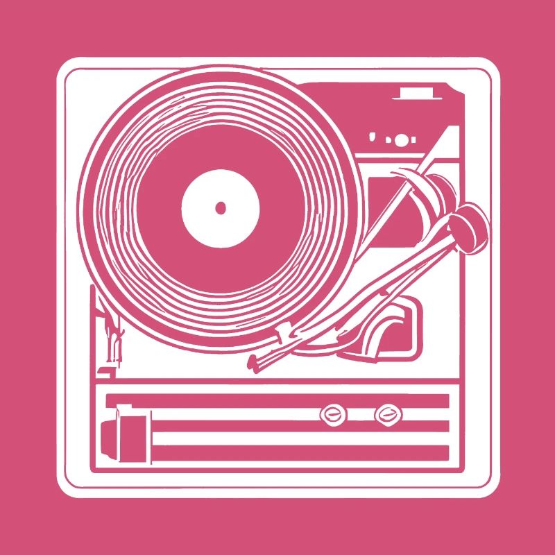 Retro Design Turntable