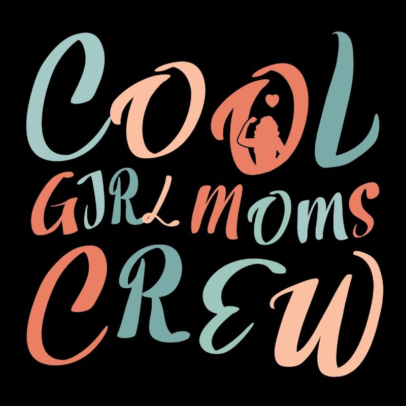 Cool Boy Moms Crew – Conception de la Vie de Maman