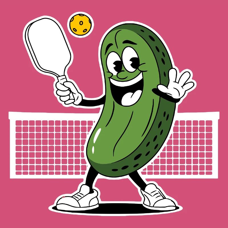 Dill With It Pickleball Player