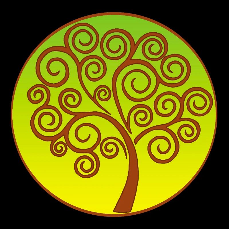 Arbre de vie spirale