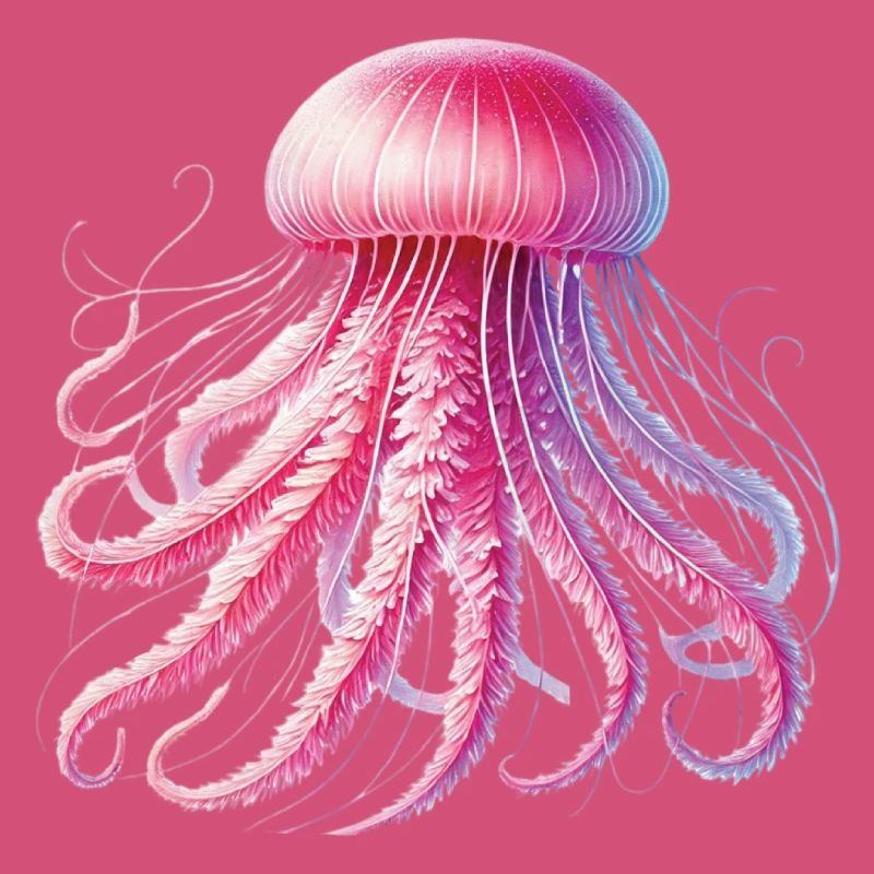 Méduse Créatures de la mer Carnaval Tentacules Méduse de feu