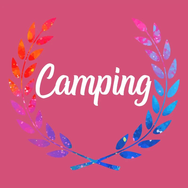 Camping Farblaurel Script