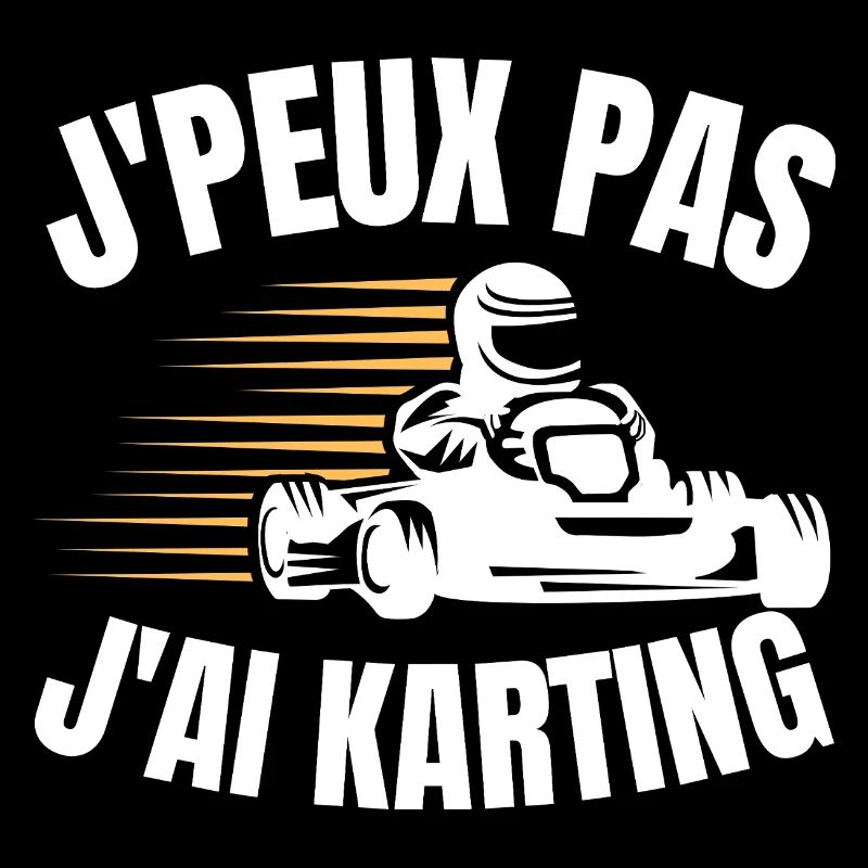 Ich kann nicht. Ich habe einen Kartfahrer.