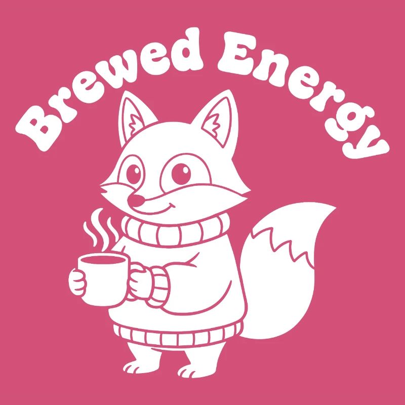 KaffeeFuchs Pullover Motiv