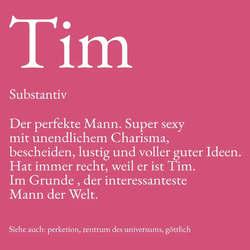 Tim Dictionary Explanation First Name Tim