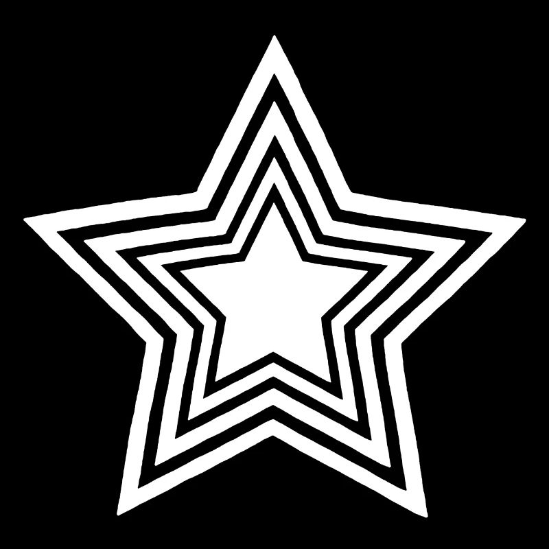 étoile blanche infinie