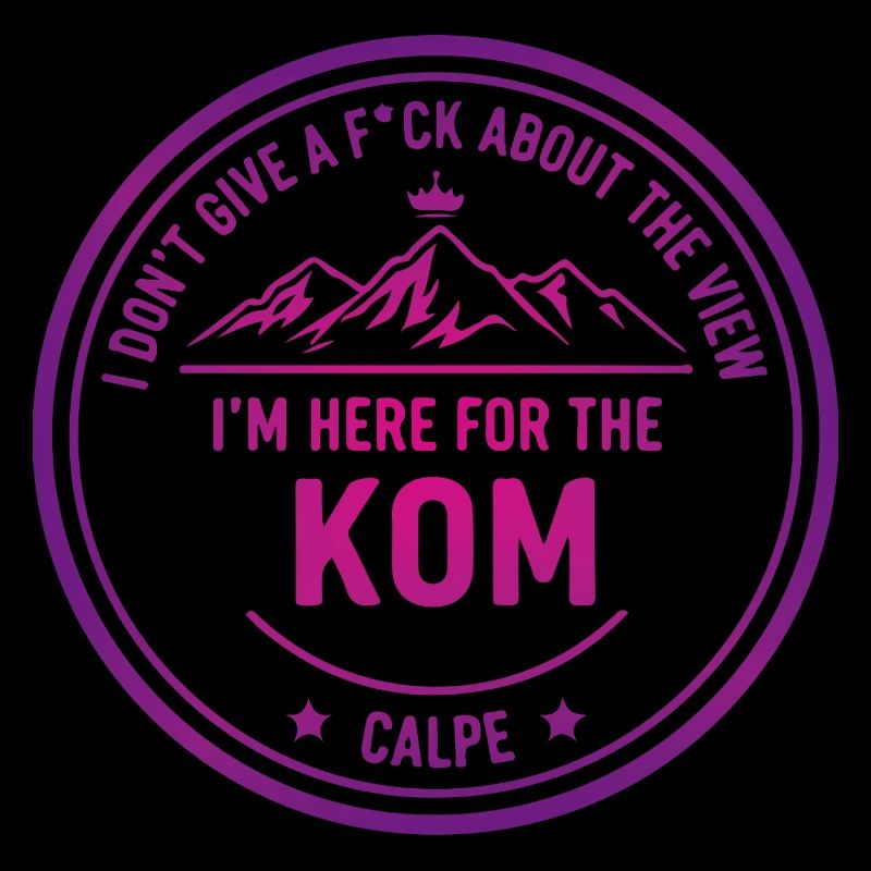 KOM Mountain Stamp Calpe