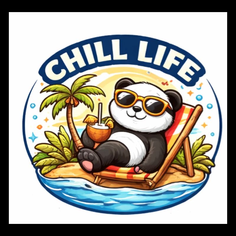 Chill Life Panda Beach