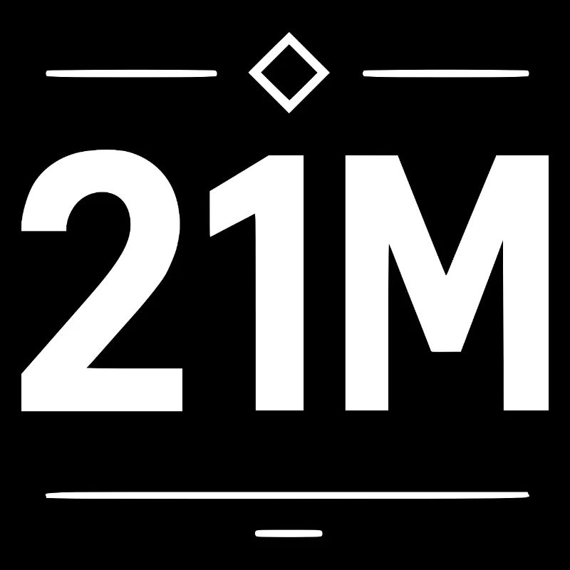 Limite de maillot de 21M pour les fans de Bitcoin et de Crypto
