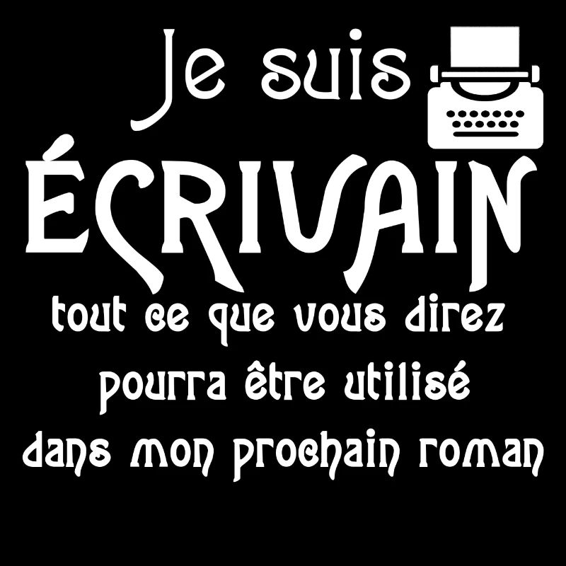 Je suis écrivain