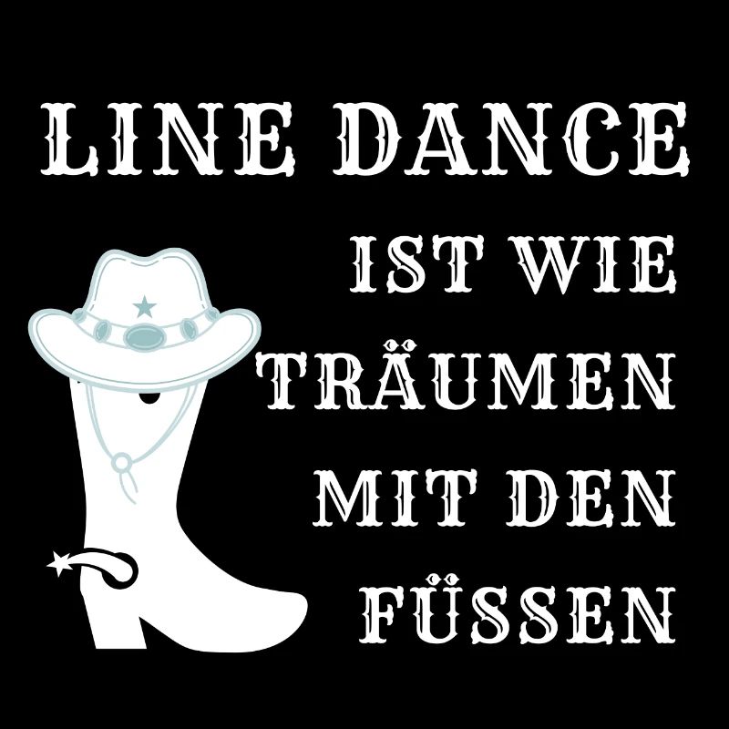 Line Dance ist wie Träumen mit den Füßen