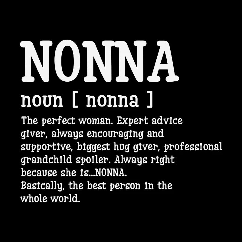 Nonna Defination Fête des Mères