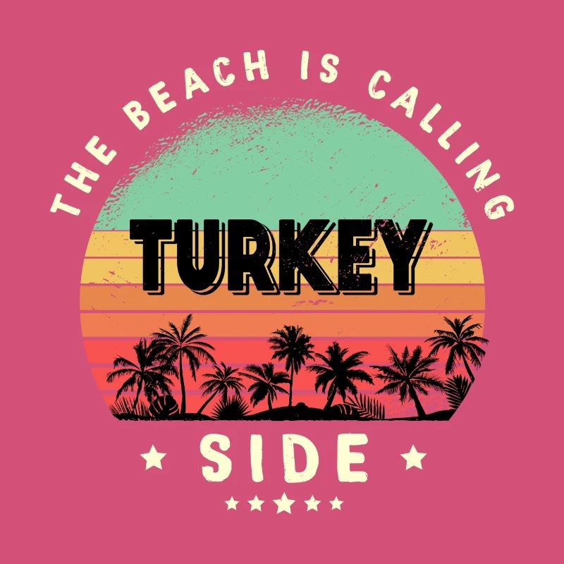 Design de plage Side Turkey