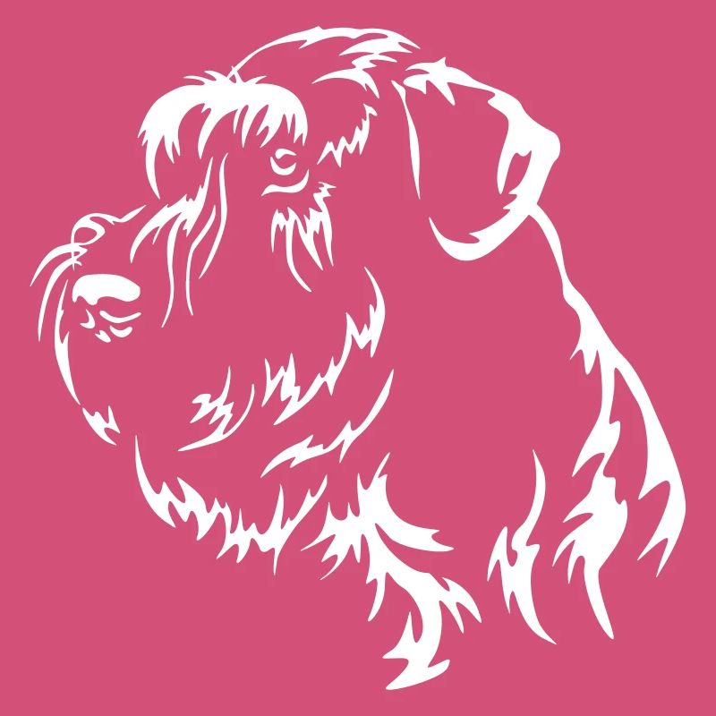 Tête de Schnauzer géant « Black Edition »