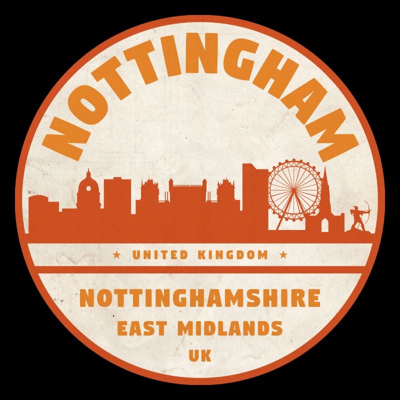 Insigne de la Skyline de Nottingham