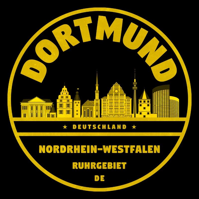 Dortmund Skyline Badge
