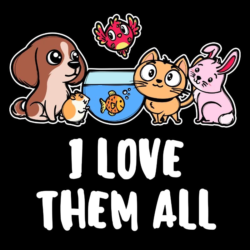 Poisson J’aime les animaux Animaux de compagnie Déclaration Chien