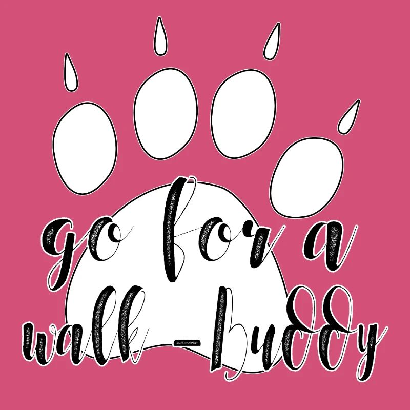 Go for a Walk Buddy – Conception de chien