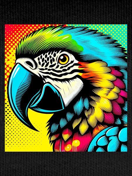 Perroquet Pop Art