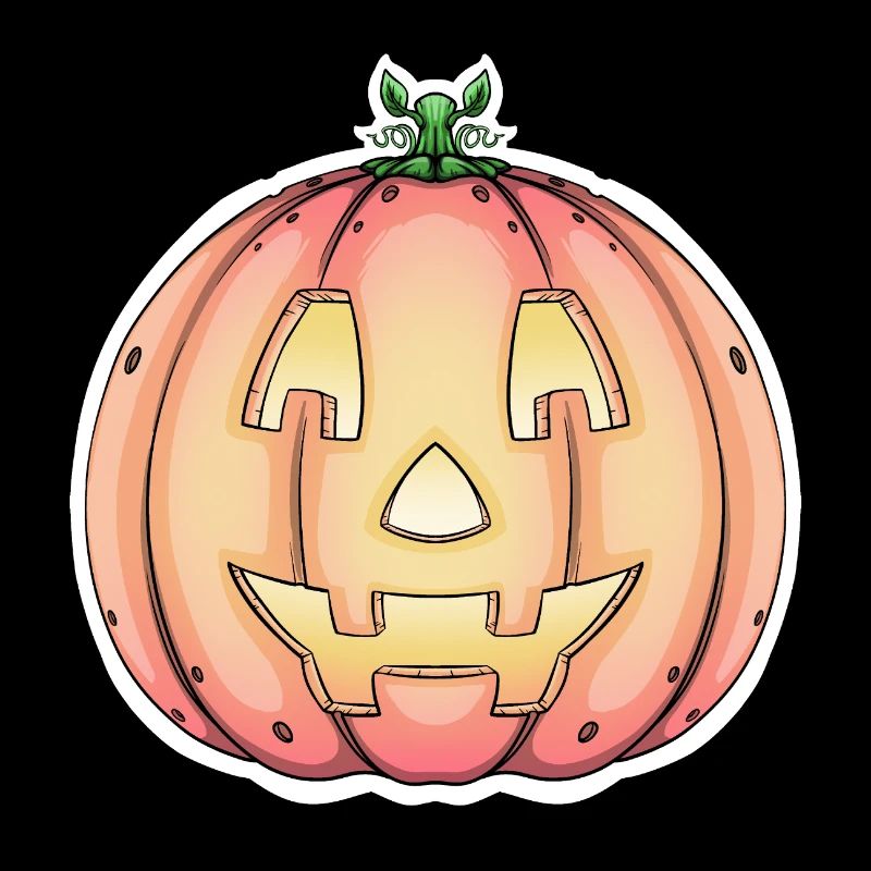Conception de citrouille d’Halloween Jack-o'-Lantern