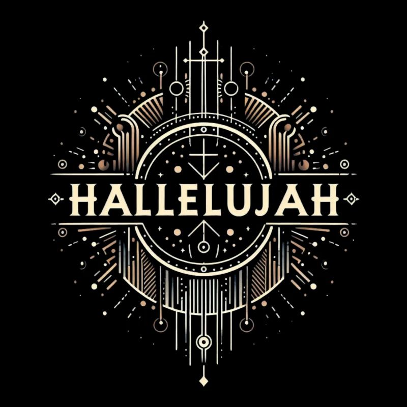 Hallelujah Deco Glyph