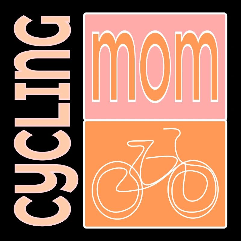 CYCLISME MAMAN VÉLO ART