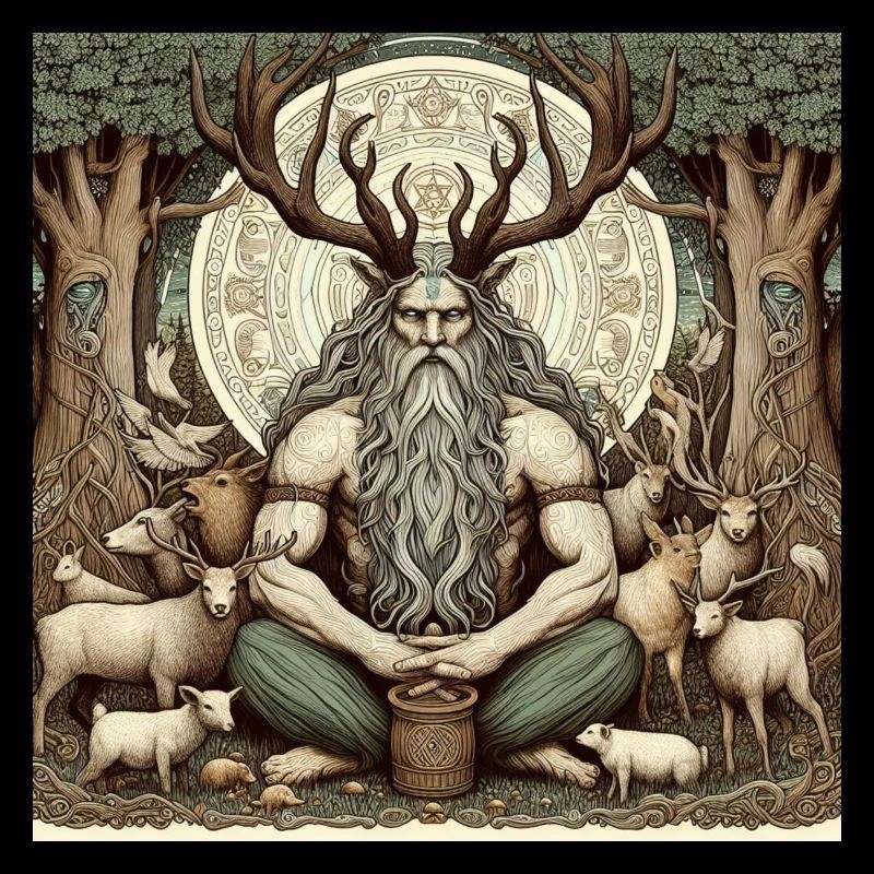 Cernunnos, keltischer Gott