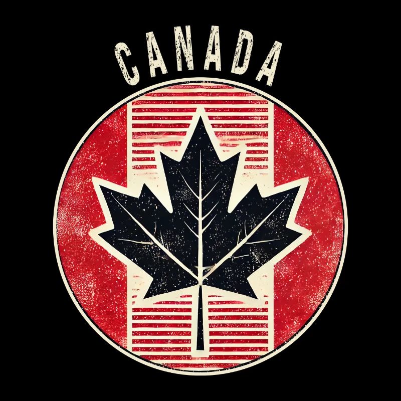 Motif de feuille d'érable du Canada