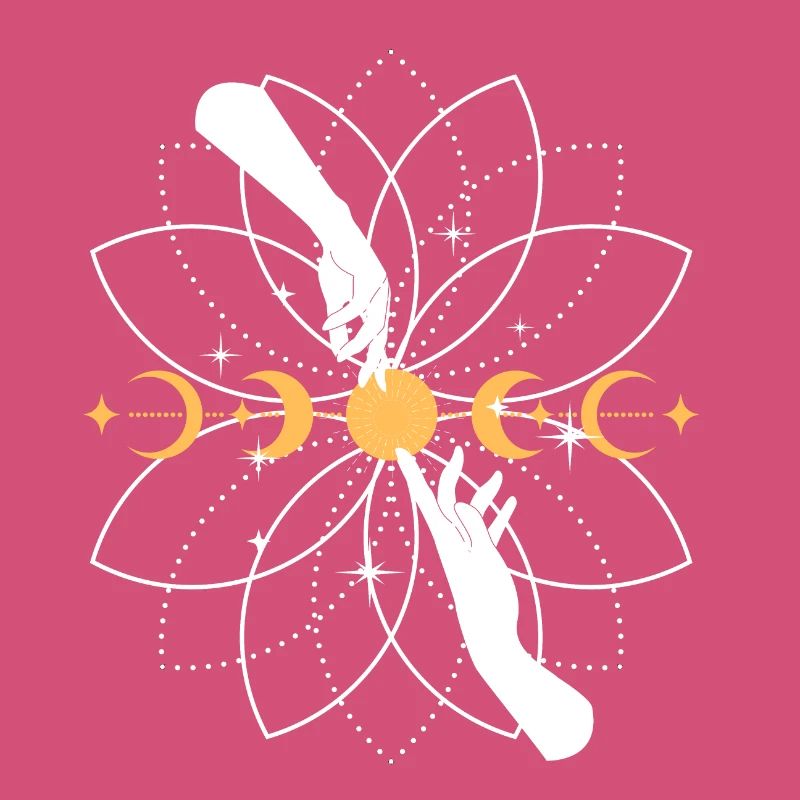 Mandala de Koi Céleste