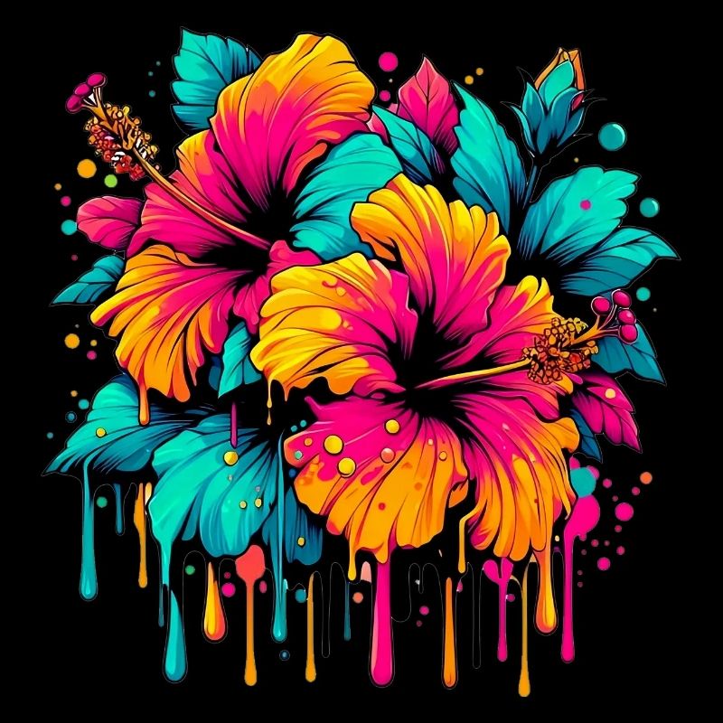 Fleurs d’hibiscus