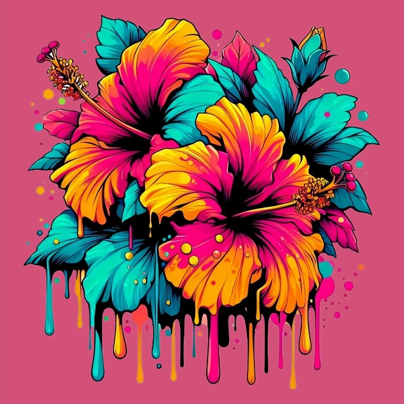 Fleurs d’hibiscus