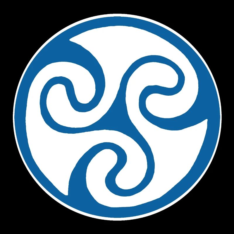 Symbole celte bleu