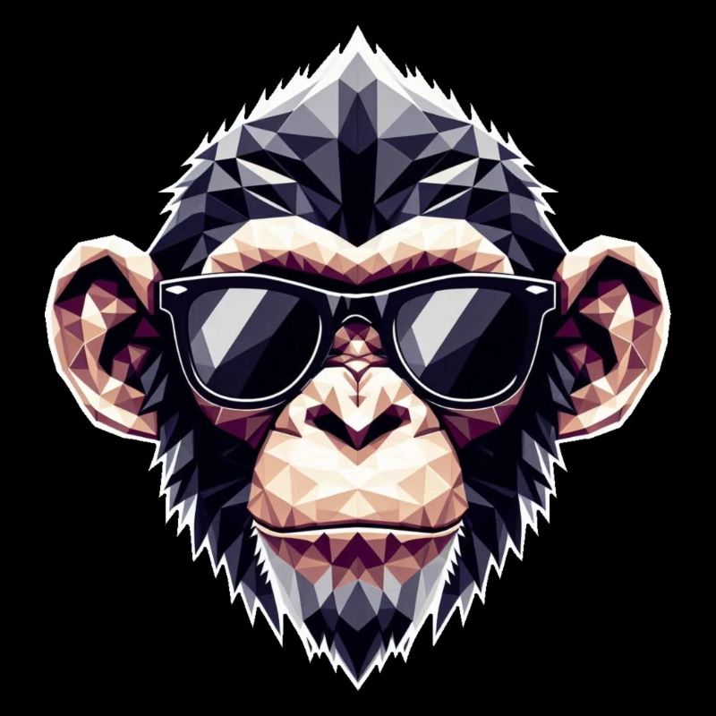Lunettes de Singe Polygone