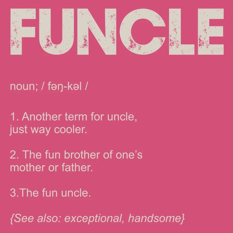 Foncle Typography Tee Design