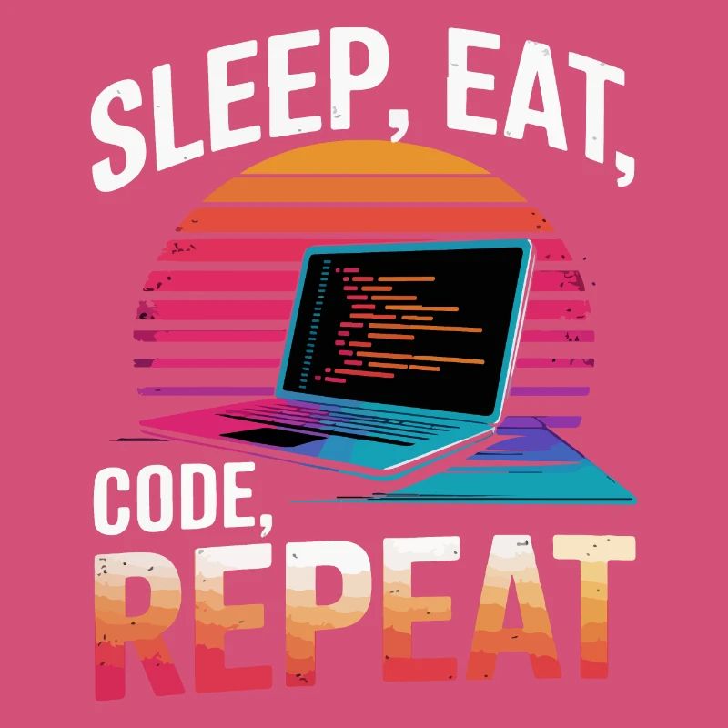 Sleep Eat Code Repeat Gift Programmer Developer