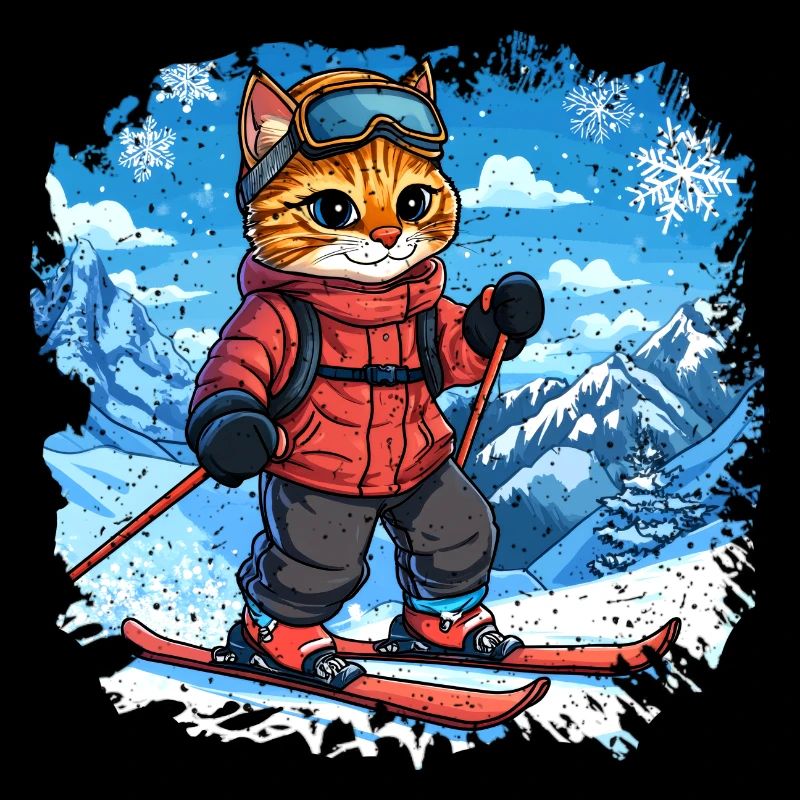 Chats de ski