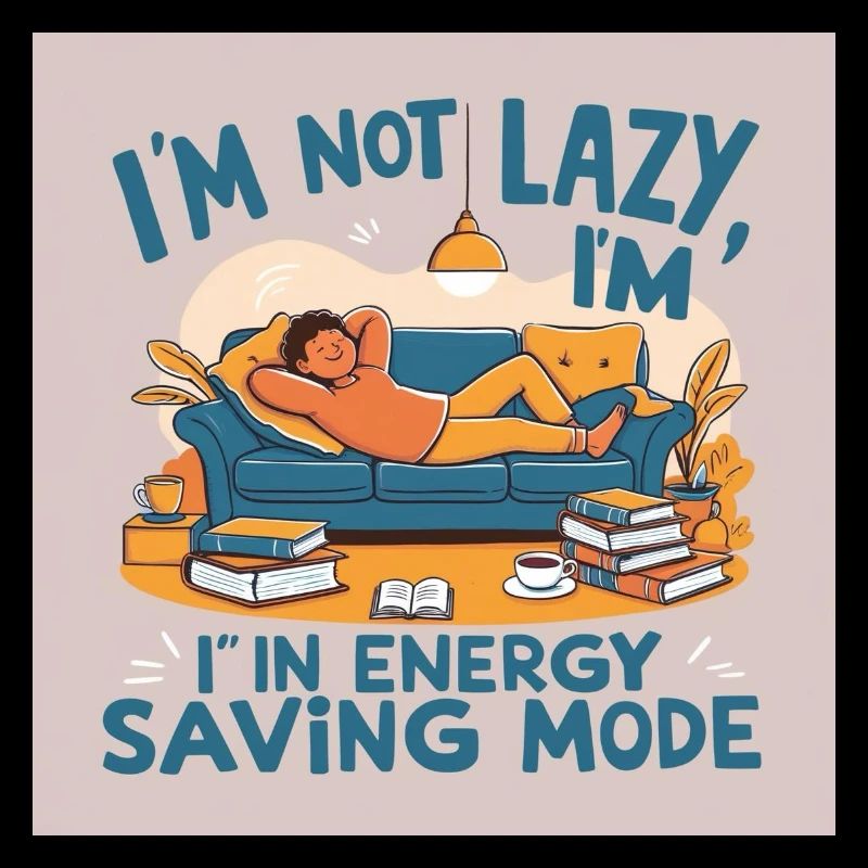 I´m not lazy i am in energy saving mode
