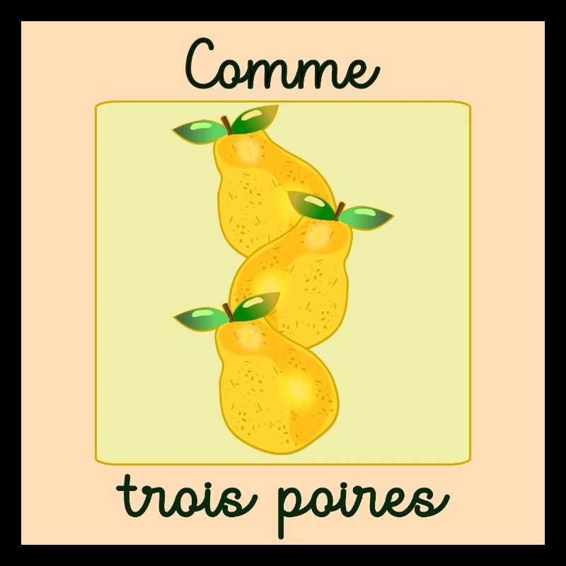 Haut comme trois poires