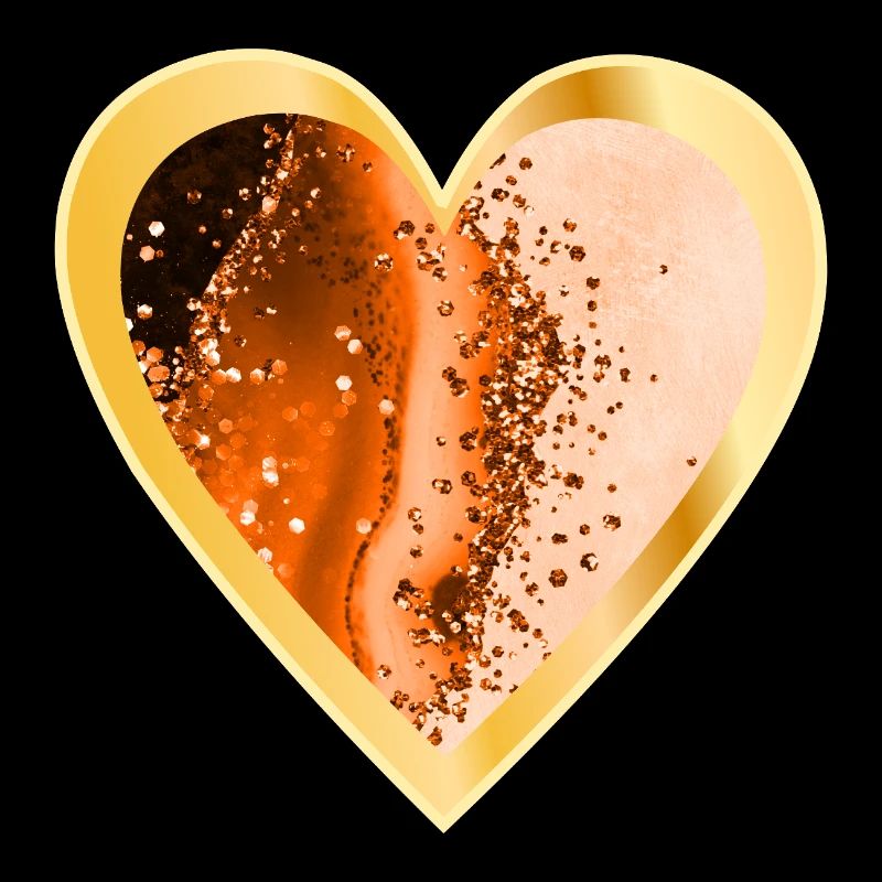 HERZ LIEBE ORANGE