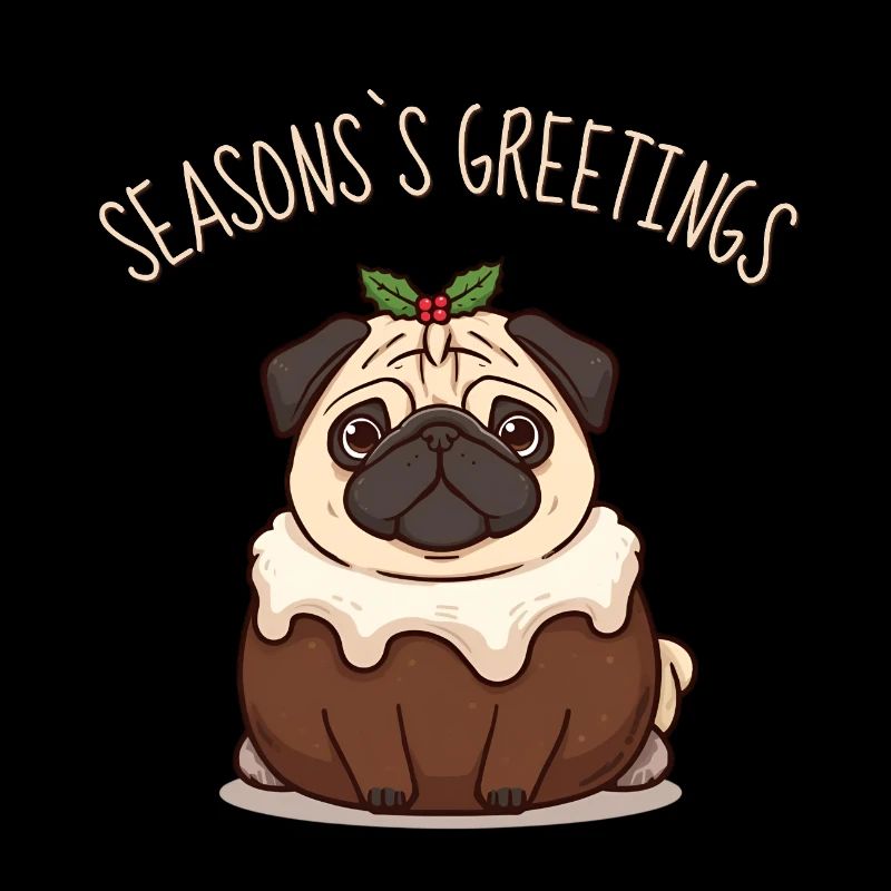 Bouledogue français – Vœux de Noël
