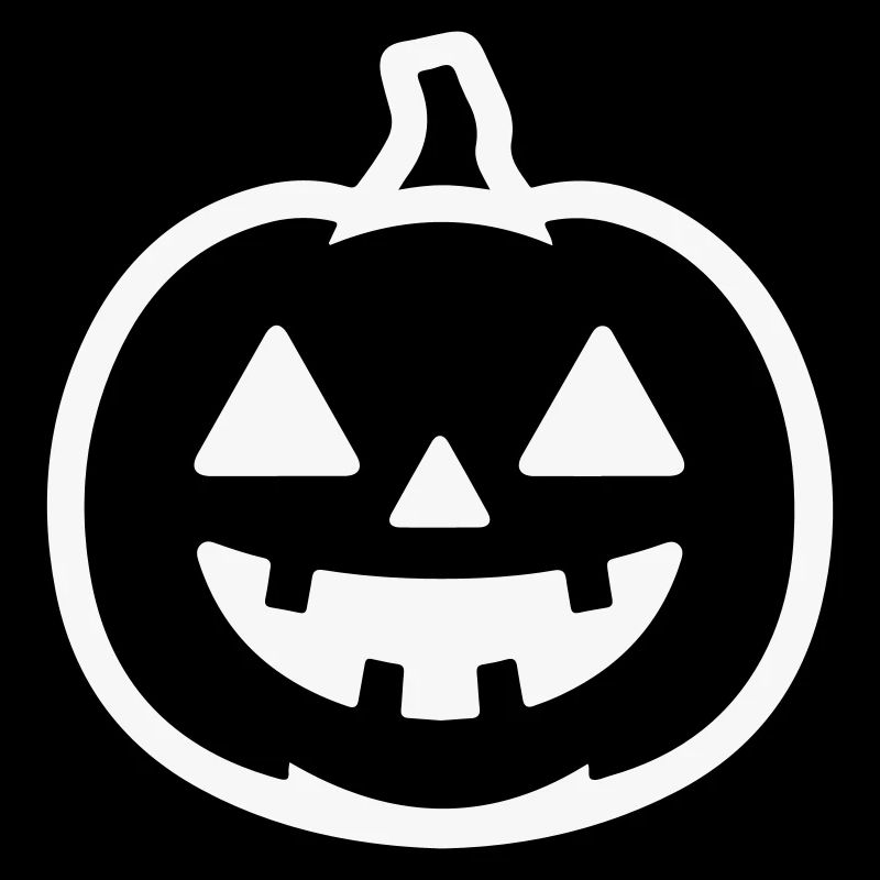 Directional Halloween Pumpkin Design