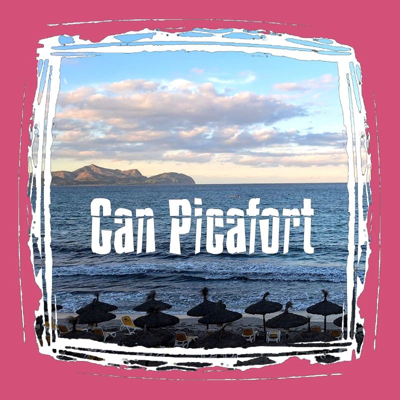 Can Picafort Beach Print