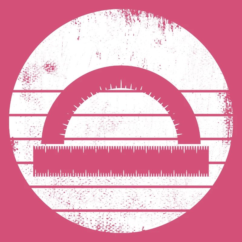 Semi-circular protractor